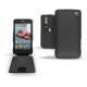 Custodia in pelle LG Optimus 3D Max  - Noir ( Nappa - Black ) 