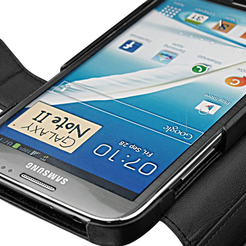 Capa em pele Samsung Galaxy Note 2