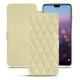 Custodia in pelle Huawei P20 Pro - Beige - Couture ( Nappa - Pantone 7502C ) 