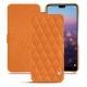 Custodia in pelle Huawei P20 Pro - Orange - Couture ( Nappa - Pantone 1495U ) 