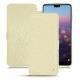Capa em pele Huawei P20 Pro - Ivoire ( Sleek P C12 - White ) 