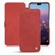 Custodia in pelle Huawei P20 Pro - Cerise vintage ( Pantone 185C ) 