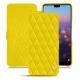 硬质真皮保护套 Huawei P20 Pro - Jaune fluo - Couture