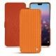 Lederschutzhülle Huawei P20 Pro - Abaca arancio