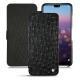Custodia in pelle Huawei P20 Pro - Autruche nero