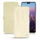 Housse cuir Huawei P20 Pro - Crocodile milk