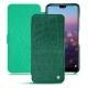 Capa em pele Huawei P20 Pro - Crocodile pino