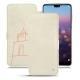 Housse cuir Huawei P20 Pro - Blanc escumo