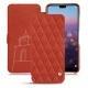 Huawei P20 Pro leather case - Arange clouquié - Couture