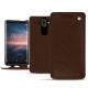 Nokia 8 Sirocco leather case - Châtaigne ( Pantone 476C ) 