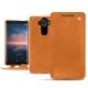 Nokia 8 Sirocco leather case - Mandarine vintage ( Pantone 165C ) 