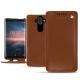 Housse cuir Nokia 8 Sirocco - Marron ( Nappa - Pantone 1615C ) 