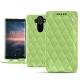 Custodia in pelle Nokia 8 Sirocco - Vert olive - Couture ( Nappa - Pantone 578U ) 
