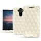 レザーケース Nokia 8 Sirocco - Blanc - Couture ( Bologna - White ) 