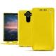Nokia 8 Sirocco leather case - Jaune fluo