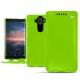 Nokia 8 Sirocco leather case - Vert fluo
