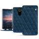 Nokia 8 Sirocco leather case - Blu mediterran - Couture