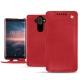 Nokia 8 Sirocco leather case - Rouge troupelenc