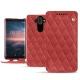Nokia 8 Sirocco leather case - Cerise vintage - Couture
