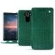 Nokia 8 Sirocco leather case - Crocodile pino