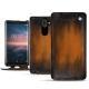 Lederschutzhülle Nokia 8 Sirocco - Marron Patine
