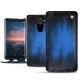 Custodia in pelle Nokia 8 Sirocco - Bleu Patine