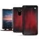 Funda de piel Nokia 8 Sirocco - Rouge Patine