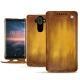 Housse cuir Nokia 8 Sirocco - Doré Patine