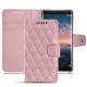 Custodia in pelle Nokia 8 Sirocco - Rose - Couture ( Nappa - Pantone 2365C ) 