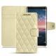 Nokia 8 Sirocco leather case - Beige - Couture ( Nappa - Pantone 7502C ) 