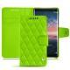 Nokia 8 Sirocco leather case - Vert fluo - Couture