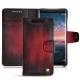 Housse cuir Nokia 8 Sirocco - Rouge Patine