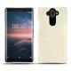 レザーケース Nokia 8 Sirocco - Blanc (  Nappa - White ) 