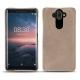 Nokia 8 Sirocco leather cover - Taupe vintage ( Pantone 7530C ) 