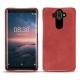 Custodia in pelle Nokia 8 Sirocco - Cerise vintage ( Pantone 185C ) 