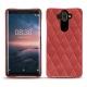 Nokia 8 Sirocco leather cover - Cerise vintage - Couture
