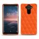 Nokia 8 Sirocco leather cover - Orange fluo - Couture