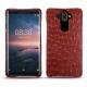レザーケース Nokia 8 Sirocco - Autruche ciliegia