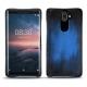 レザーケース Nokia 8 Sirocco - Bleu Patine