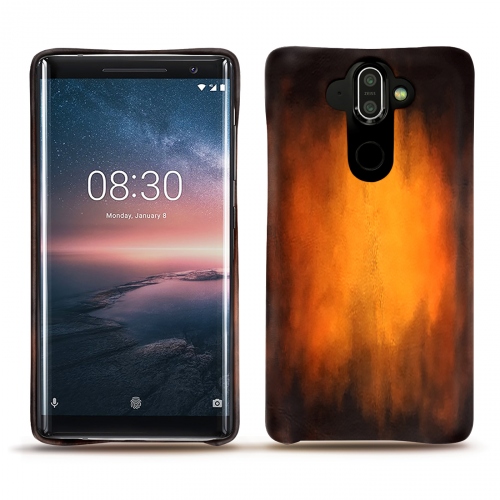 硬质真皮保护套 Nokia 8 SiroccoFauve Patine