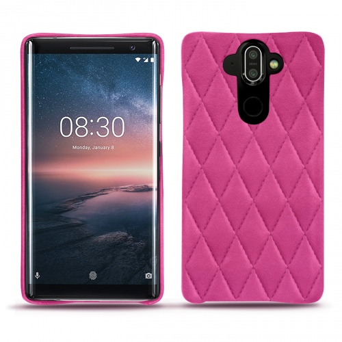 Funda de piel Nokia 8 SiroccoRose BB - Couture ( Pantone #DB599F )