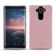 Nokia 8 Sirocco leather cover - Rose PU
