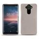 Custodia in pelle Nokia 8 Sirocco - Taupe innocent