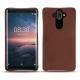 Funda de piel Nokia 8 Sirocco - Marron délicat