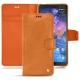 Nokia 7 Plus leather case - Mandarine vintage ( Pantone 165C ) 