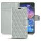 Funda de piel Nokia 7 Plus - Gris - Couture ( Nappa - Pantone W428C ) 