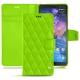 Capa em pele Nokia 7 Plus - Vert fluo - Couture