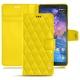 Capa em pele Nokia 7 Plus - Jaune fluo - Couture