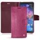 Funda de piel Nokia 7 Plus - Serpent ciclamino