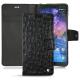 Nokia 7 Plus leather case - Autruche nero